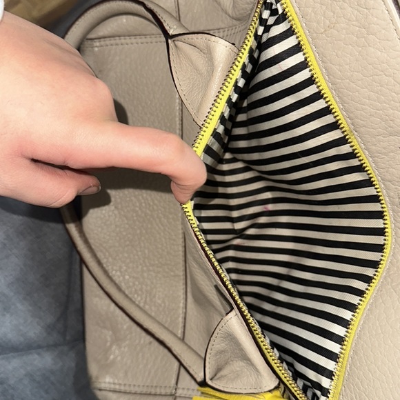 Kate spade,cream/bright yellow,size big - Picture 3 of 4